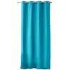 Enjoy Home - Rideau uni effet bachette - 135 x 240 cm - Turquoise