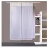 Enjoy Home 2 voiles à Passants Base Droite 90 x 220 cm LUTHEO Coloris Blanc