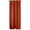 Homemaison - Rideau occultant obskur 140 x 240 cm coloris terre cuite