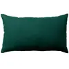 Homemaison - Coussin 30 x 50 cm lola 100% coton coloris vert fonce