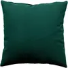 Enjoy Home Coussin déhoussable 40 x 40 cm lola 100% coton coloris vert fonce