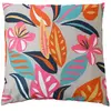 DECOSTARS Coussin Extérieur Impression Fleurie TU