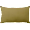 Coussin Déco Uni Panama 30x50cm Bronze