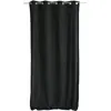 ENJOY HOME Rideau velours câlin 100% Polyester - Taille: 140x260cm - Coloris: Noir