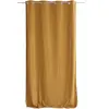 Home Maison Rideau tamisant en velours (140x260 cm - Jaune moutarde)