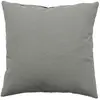 Enjoy Home - Coussin uni effet Bachette déhoussable - 40 x 40 cm - Gris