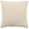 Enjoy Home - Coussin uni effet Bachette déhoussable - 40 x 40 cm - Ecru