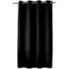 ED ENJOY HOME Rideau Occultant Uni avec 8 oellets - Noir - 140 x 180 cm