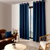 Enjoy Home Rideau occultant et isolant uni bleu marine - 140x240cm - Bleu marine