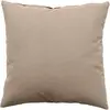 Enjoy Home - Coussin uni effet Bachette déhoussable - 40 x 40 cm - Taupe