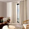 Enjoy Home - Rideau uni occultant avec oeillets - 140 x 240 cm - Ivoire