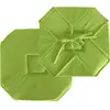 Enjoy Home Galette à Rabats Polyester CHABY 40 x 40 cm Coloris Vert ANIS