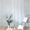 Home Maison Voilage à Imprimés Champêtres 8 oeillets (140x240 cm - Gris clair)