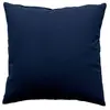 Enjoy Home - Coussin uni effet Bachette déhoussable - 40 x 40 cm - Bleu Marine
