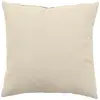 Enjoy Home - Coussin uni effet Bachette déhoussable - 60 x 60 cm - Ecru