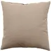 Coussin - HOME MAISON - Déhoussable - Coton Naturel - 60 x 60 cm - Uni