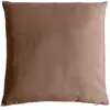 HOME MAISON Coussin déhoussable CHABY 40x40 100% polyester coloris VISON