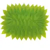 CHAKS Grand Centre de table feuilles de Pachira exotique 45 x 60 cm