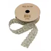 Ruban dentelle coton 2 cm, Naturel
