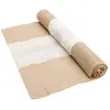 chemin de table jute dentelle 60cmx3m - chaks 10987