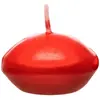 Chaks SET 6 BOUGIES FLOTTANTES ROUGE METAL