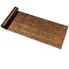 Chemin de table Loom 3m, Chocolat luisant