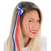 Barrette avec noeud Supporter France