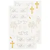 Chaks 13375, Lot de 46 Stickers Mon Baptême autocollants assortis