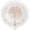 Ballon mylar Mon Baptême rond 43cm