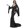 RueDeLaFete Chaks C4630XL, Robe Morticia dans Mercredi , Adulte XL, Noir