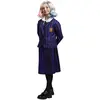 RueDeLaFete Uniforme Noir & Violet - Mercredi™ - Fille