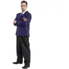 Uniforme Homme dans Mercredi © noir/violet adulte, M