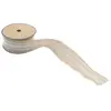 Bobine de Ruban de Jute avec dentelle 5m x 5cm