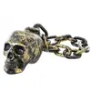 Chaine avec Tête de mort, Or