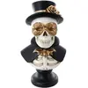 Chaks Grand Buste Squelette doré Homme en résine 42,5cm FETE-13068