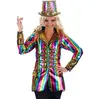 Veste Crazy Cabaret multicolore, adulte S