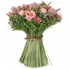 bouquet champêtre roses artificielles 20cm - chaks 11605