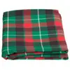 NAPPE TISSU TARTAN ÉCOSSAIS VINTAGE 150X240CM VERT