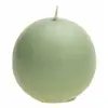 Bougie Boule 6cm diam, vert Sauge