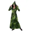déguisement sorcière forêt vert femme - xs - vert - chaks h4234xs