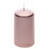 Petite bougie cylindrique 6cm, métal Rose Gold