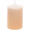 Grande bougie cylindrique 10 cm, Pêche