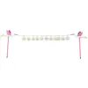 Cake Topper Hello Baby ! 27x16cm, Or/Rose