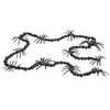 Guirlande d'Araignées et de perles noires 160cm
