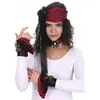Non communiqué set bandeau collier 2 manchettes pirate - chaks 12258