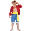 RueDeLaFete déguisement luffy chapeau paille one piece garçon - 7/8 ans - rouge - c4612128