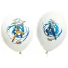 CHAKS 6 Ballons en latex Manga Anniversaire Naruto Shippuden 27 cm REF/12823-NA