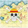 CHAKS 20 serviettes papier one piece carte trésor 33cm jaune - générique 12801-on