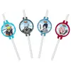 Lot de 8 Pailles en carton avec médaillons 19,6cm Naruto ®