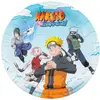 CHAKS 8 Assiettes rondes 23cm en carton anniversaire Manga: Naruto Shippuden REF/12802-NA